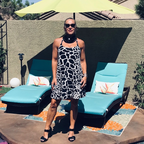 Cache Embellished Mini racer back dress - Picture 5 of 8